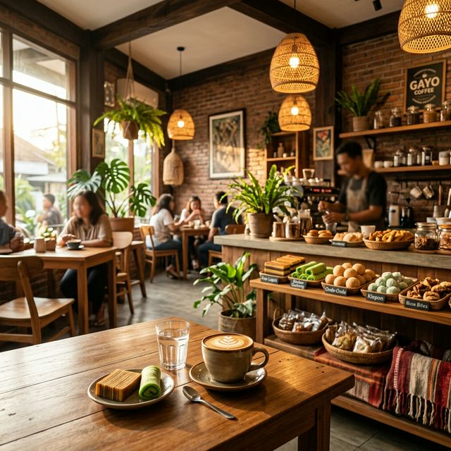 Interior Zen Cafe